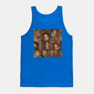 Rembrandt Paintings Mashup Tank Top